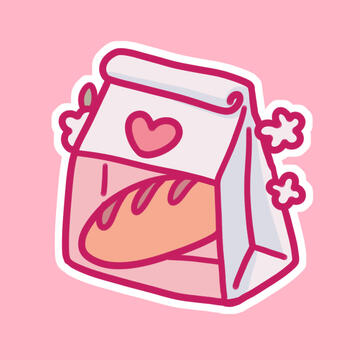 Hand-drawing icons stickers & prints